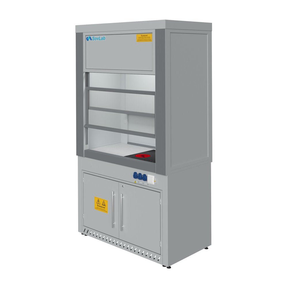 Шкаф вытяжной с нагрев. поверх. Моd. 1200 ШВНП