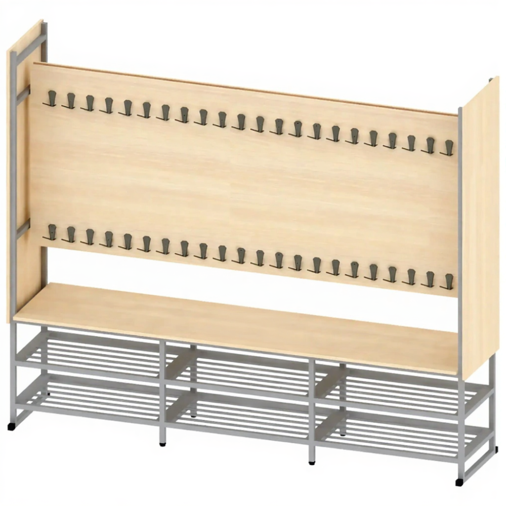 Вешалка школьная 2300 мм ГР-ШП-7-1