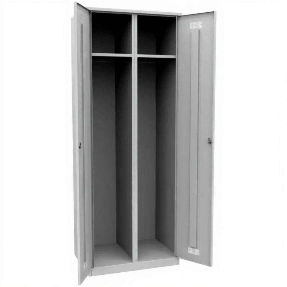 Шкаф для одежды металлический ШРВ-ДВ-700