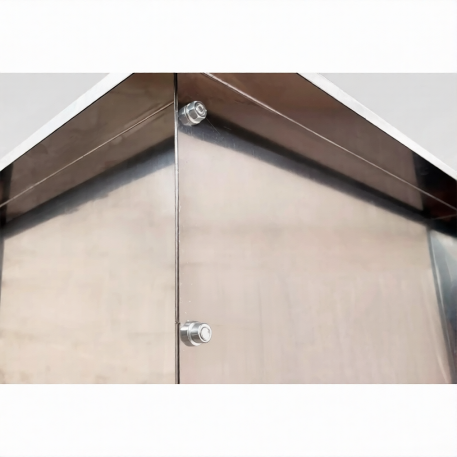 Ванна моповая ВМСн 500(800)х630х630  1 м/о (облицовка Г-обр., левая; ножка угловая)