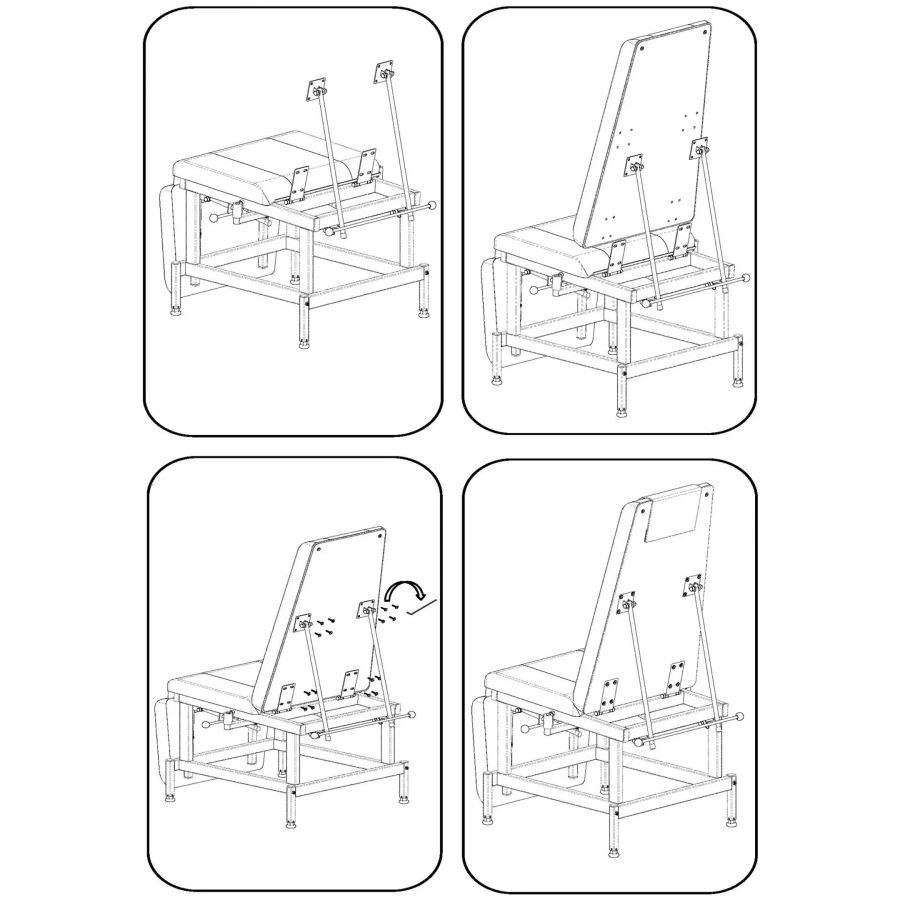Кушетка для осмотра и проведения процедур К03