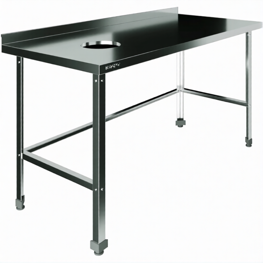 Стол для сбора пищевых отходов с бортом СПО-10/6-БО-Л-ЭЦ