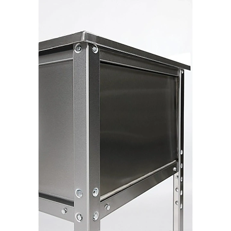 Ванна моечная двухсекционная с бортом ВМС-2/4-Б-ЭН