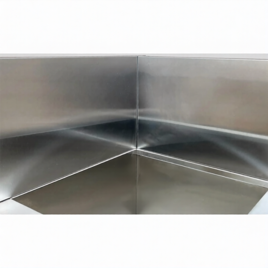 Ванна моповая ВМСн 500(800)х630х630  1 м/о (облицовка Г-обр., левая; ножка угловая)