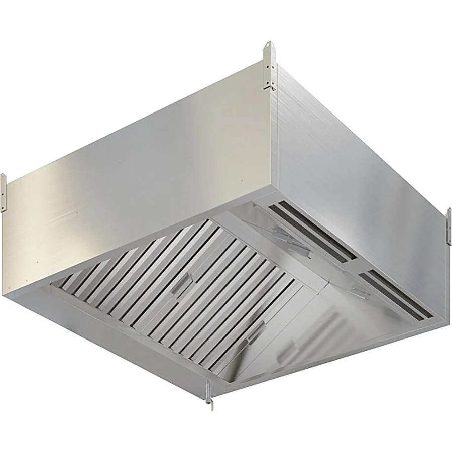 Зонт приточно-вытяжной пристенный ЗПВПКП-17/10 с подсветкой