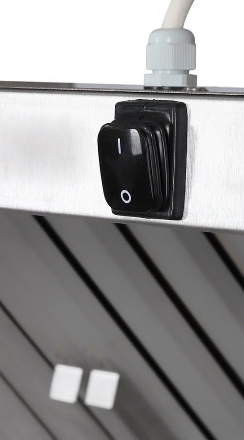 Зонт пристенный Luxstahl ЗВП 800х1000