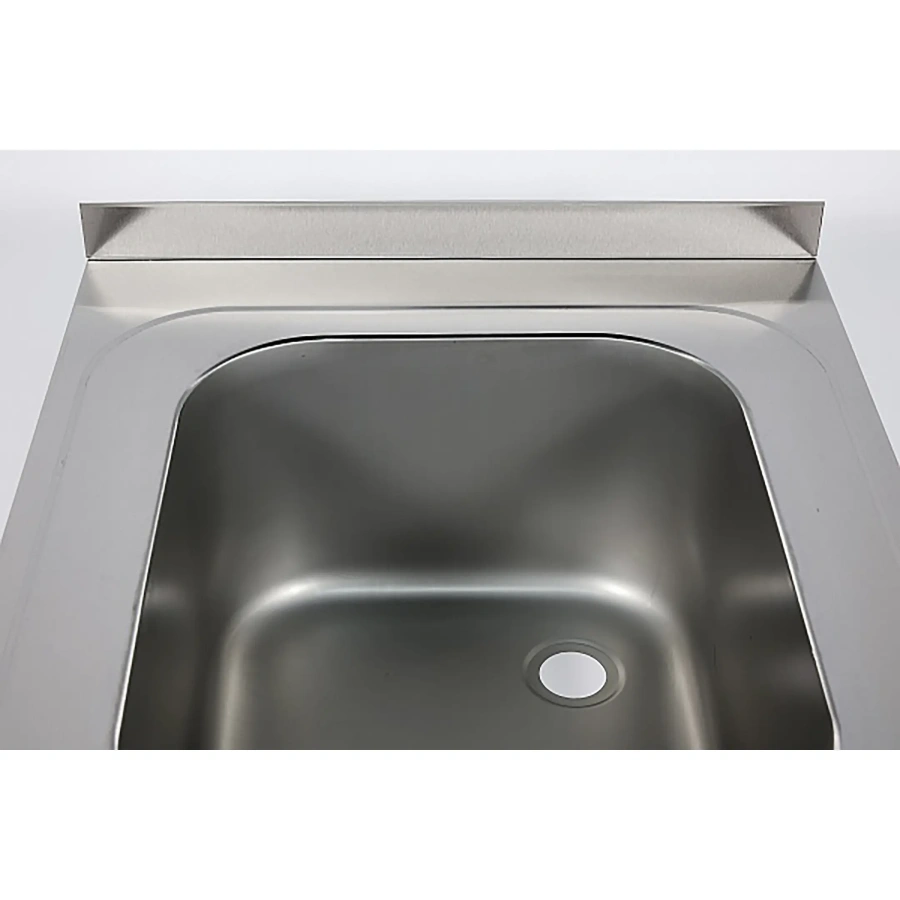 Ванна моечная односекционная цельнотянутая с бортом ВМЦ-1/6/6-Б