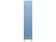 Шкаф для раздевалок WL 13-40 голубой/белый