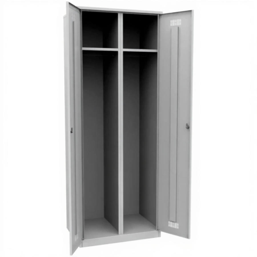 Шкаф для одежды металлический ШРВ-ДВ-700