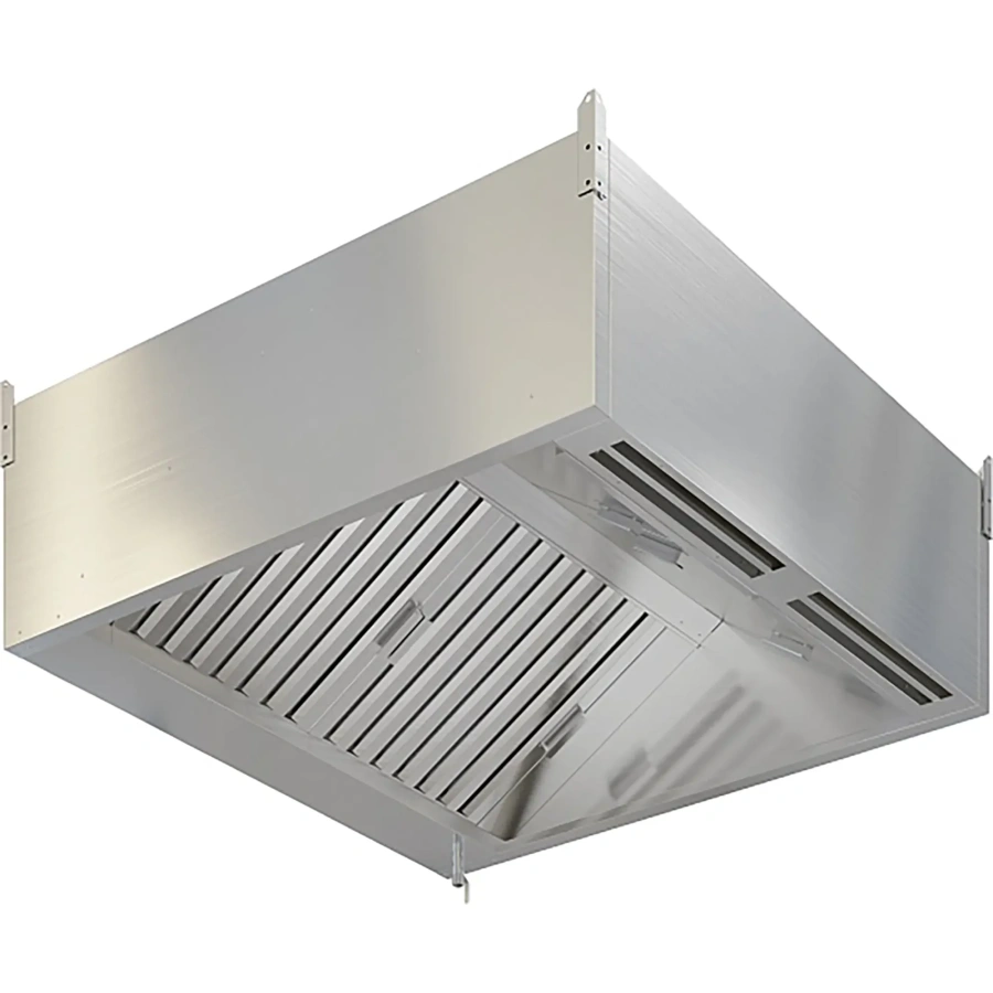 Зонт приточно-вытяжной пристенный ЗПВПКП-17/10 с подсветкой