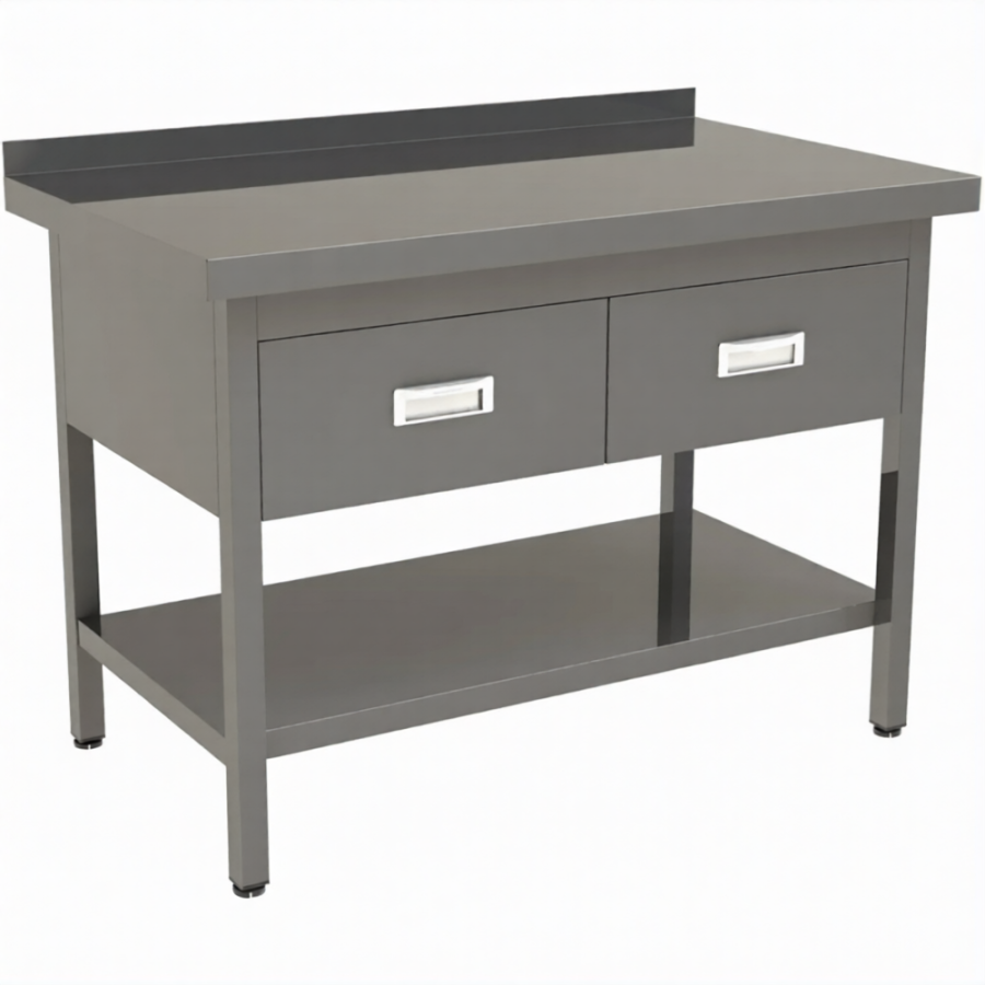 Стол производственный с выдвижными ящиками СПЯ-12/6-БП